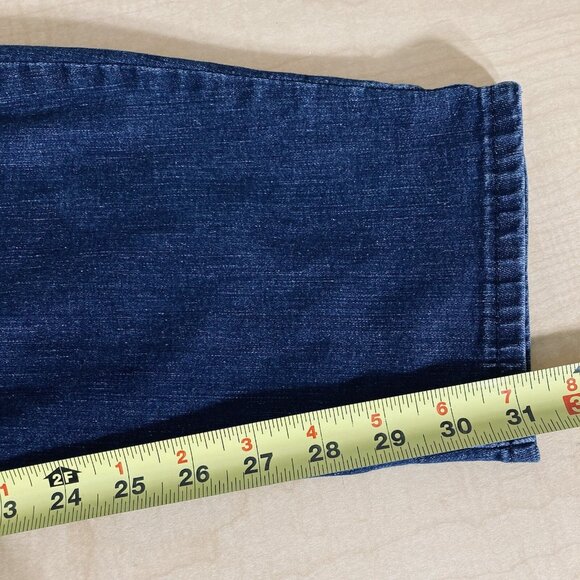 Signature Levi Strauss Women Blue Jeans Sz 26L Shaping Skinny Stretch High Rise - Picture 11 of 11